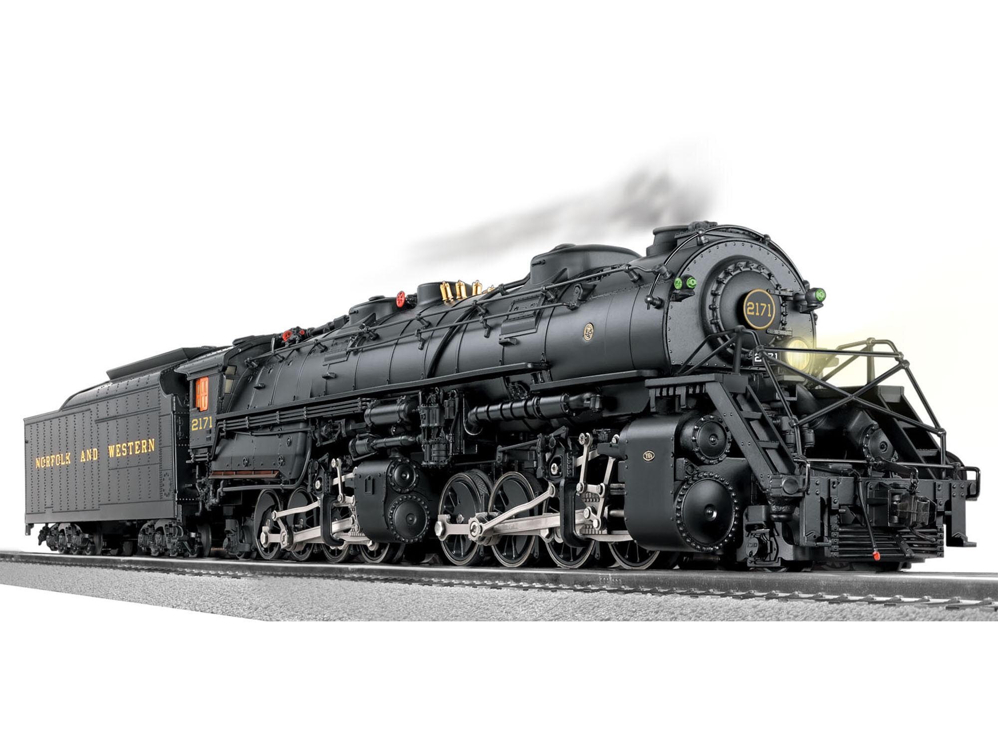 Norfolk & Western LEGACY 2-8-8-2 Y6b Steam Locomotive #2171